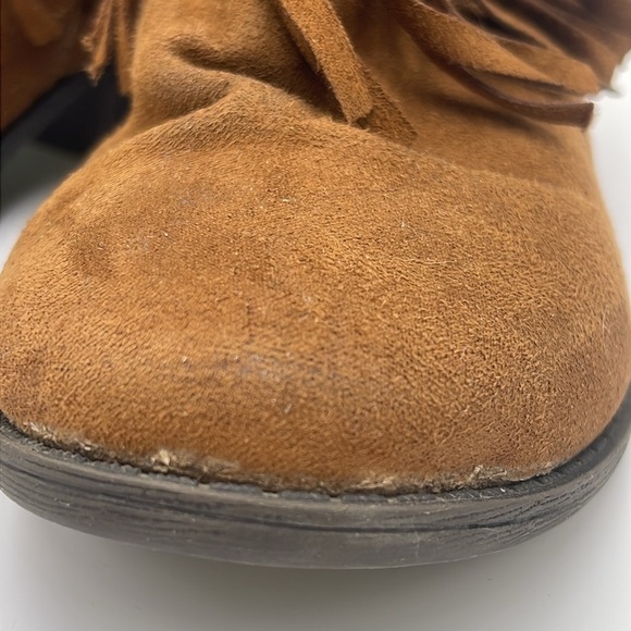 Paris Blues Brown Suede Boots – Kids Size 10 - Picture 12 of 13